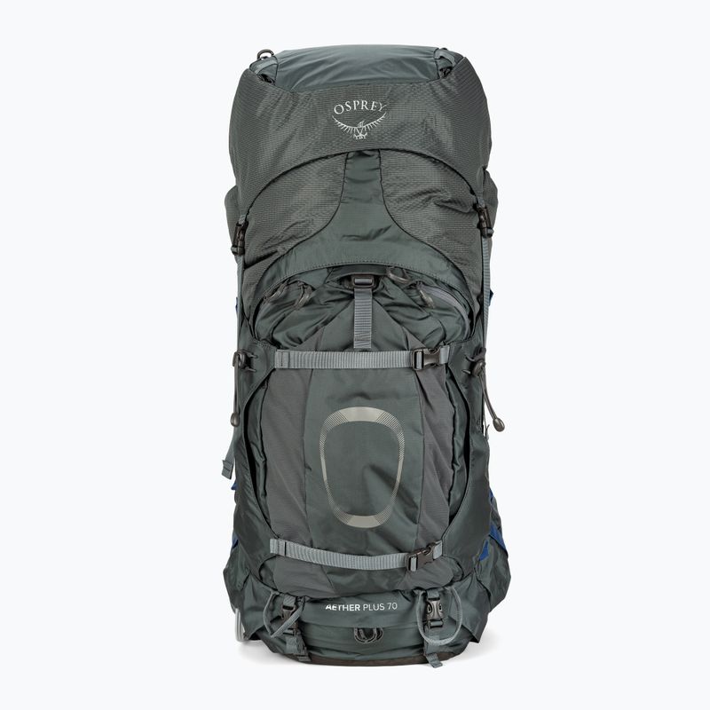 Herren-Trekking-Rucksack Osprey Aether Plus 70 l eclipse grün