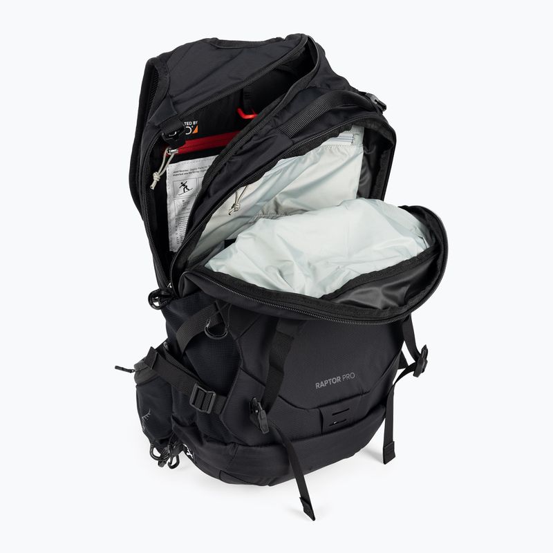 Fahrradrucksack Osprey Raptor Pro 18 l schwarz 13374 4