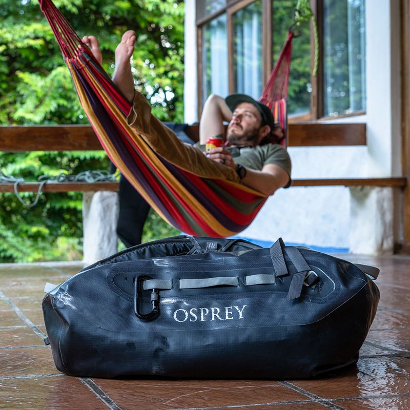 Osprey Transporter WP Duffel 70 l tunnle vision grau Reisetasche 13