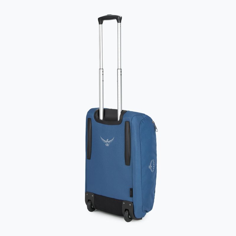 Osprey Daylite Carry-On Wheeled Duffel 40 l Reisetasche Welle blau 3