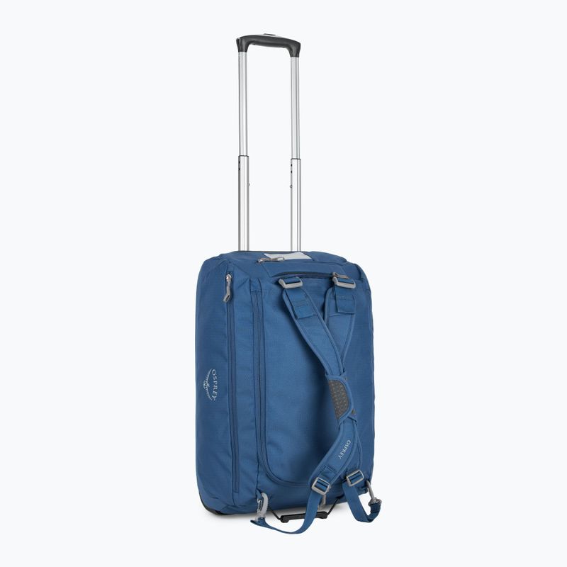 Osprey Daylite Carry-On Wheeled Duffel 40 l Reisetasche Welle blau 4