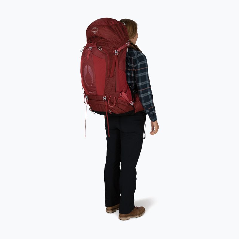Damen Trekkingrucksack Osprey Aura AG 65 l XS-S berry sorbet red 7