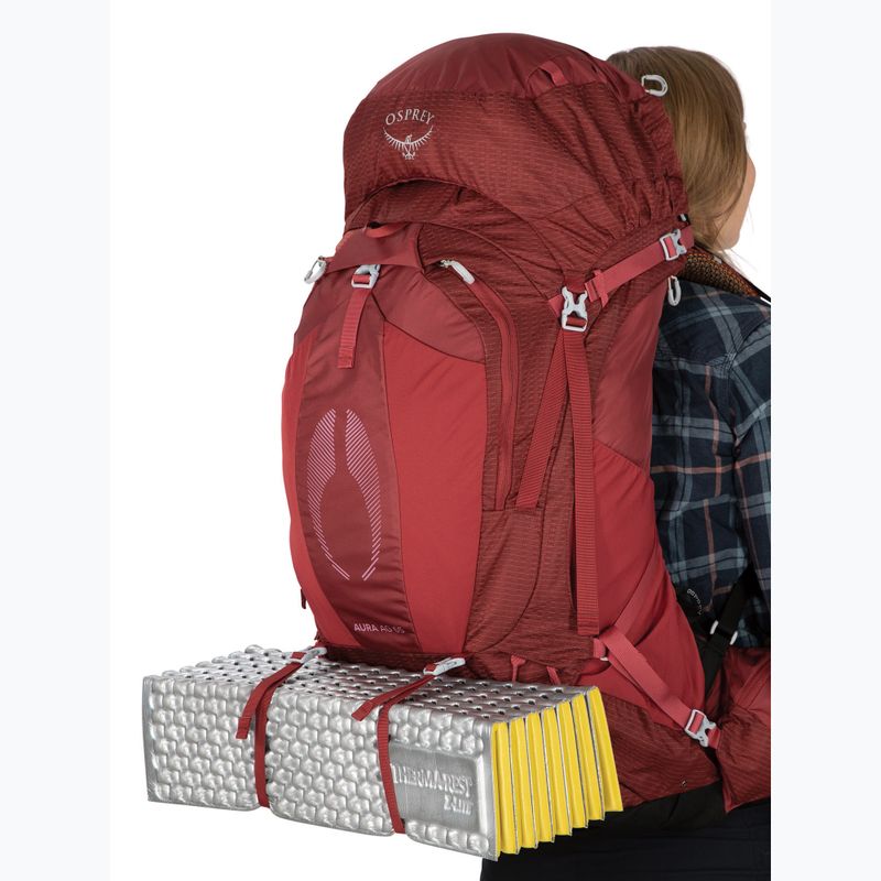 Damen Trekkingrucksack Osprey Aura AG 65 l XS-S berry sorbet red 9