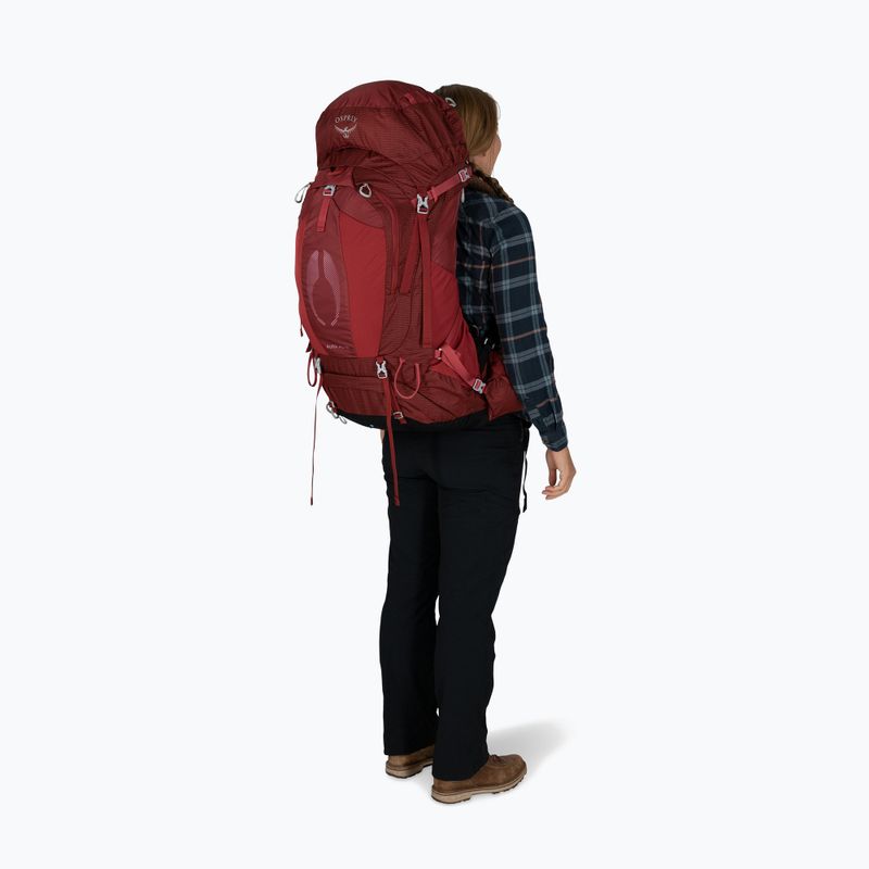 Damen Trekkingrucksack Osprey Aura AG 65 l M-L berry sorbet red 7