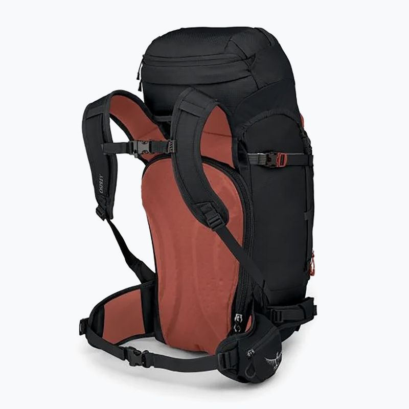 Frauen Fallschirmspringen Rucksack Osprey Sopris 40 l schwarz 2