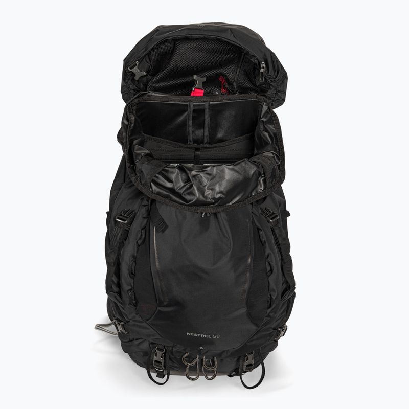 Osprey Kestrel 58 l Trekking Rucksack schwarz 10004754 4