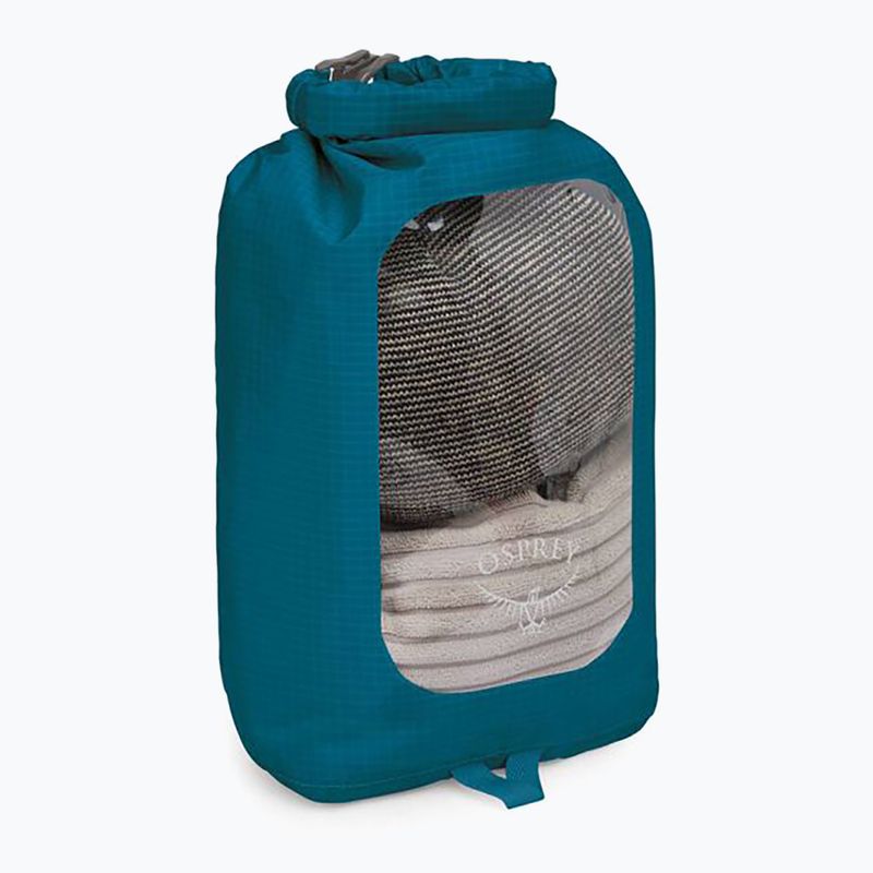 Osprey DrySack w/Fenster 6 l Wasserfront blau 2