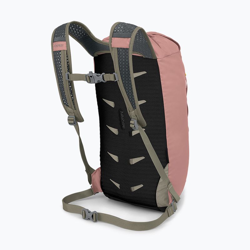 Osprey Daylite Cinch 15 Asche blau rosa/perlgrau Trekking-Rucksack 7