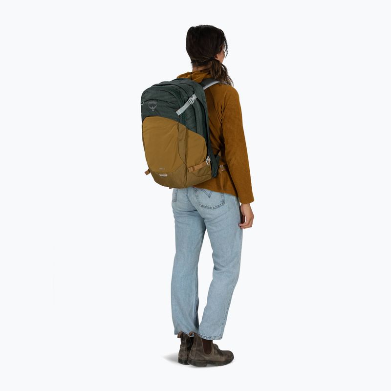 Urban Rucksack Osprey Nebula 32 l green tunnel/brindle brown 7