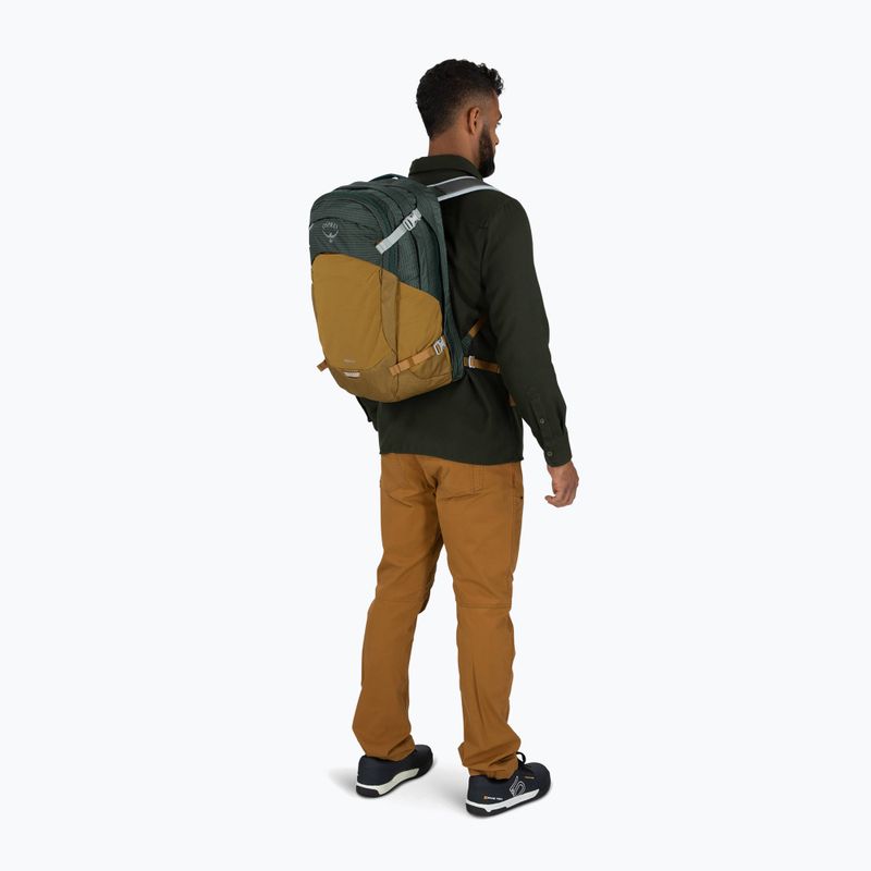Urban Rucksack Osprey Nebula 32 l green tunnel/brindle brown 8