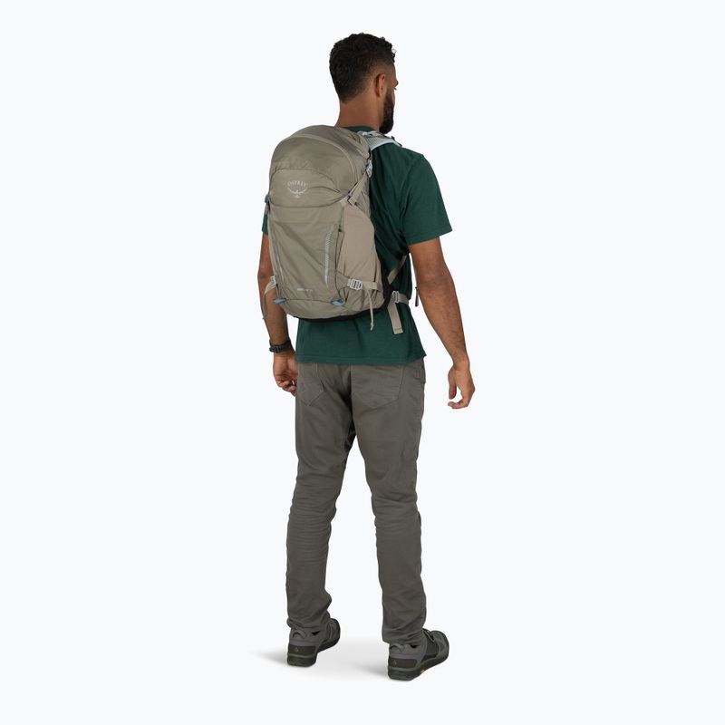 Wander Rucksack Osprey Hikelite 26 l tan concrete 6