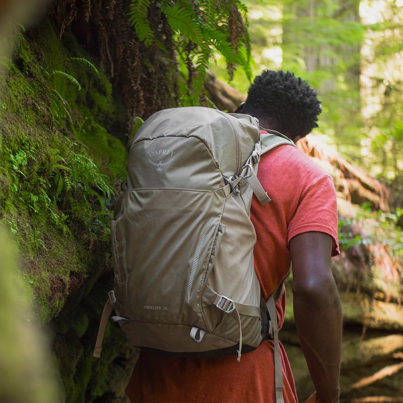 Wander Rucksack Osprey Hikelite 26 l tan concrete 8