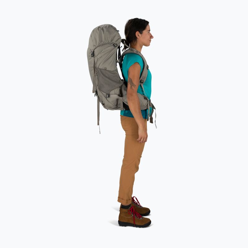 Frauen-Trekking-Rucksack Osprey Renn 50 l Giebel grau / Leinen tan 6