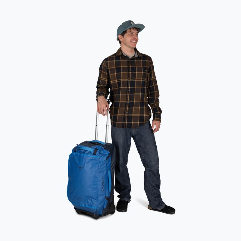 Reisekoffer Osprey Transporter Wheeled Duffel 60 l blue flame 8