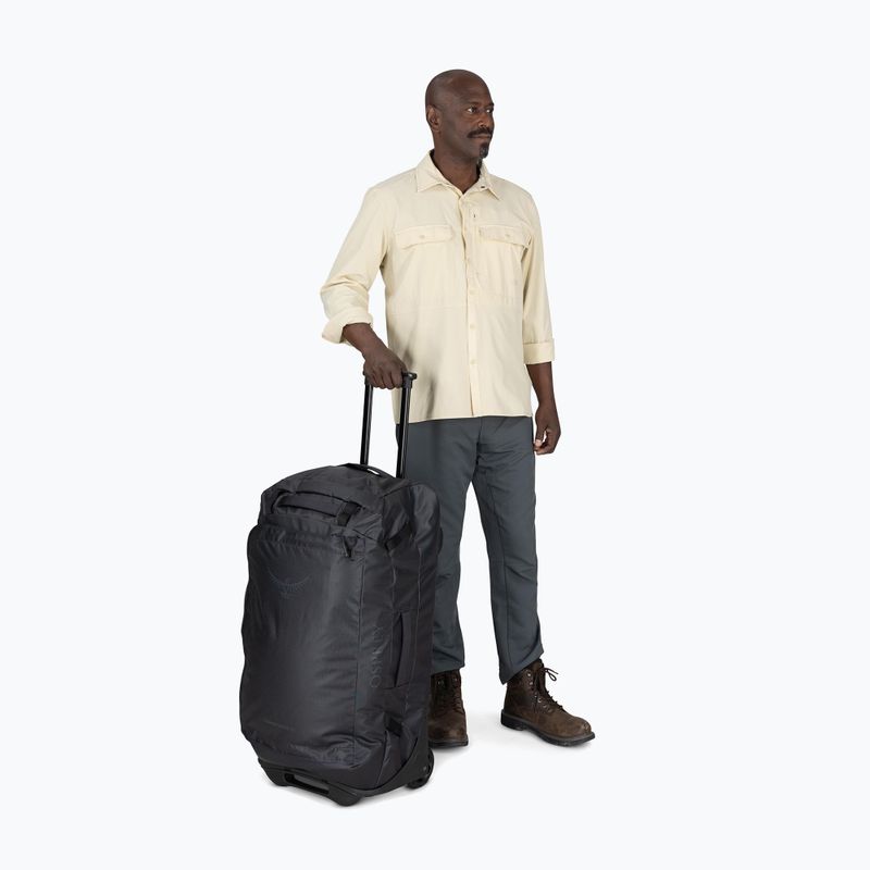 Osprey Transporter Wheeled Duffel 90 l Rabe schwarz Reisetasche 8