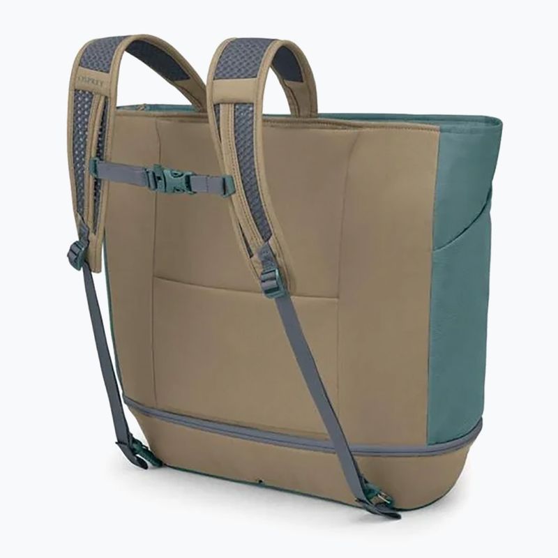 Osprey Daylite Large Tote 26 l Reisetasche Kaskade blau / latte braun 3