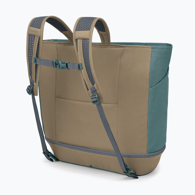 Osprey Daylite Large Tote 26 l Reisetasche Kaskade blau / latte braun 4