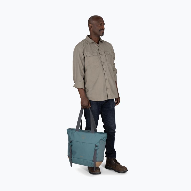 Osprey Daylite Large Tote 26 l Reisetasche Kaskade blau / latte braun 10