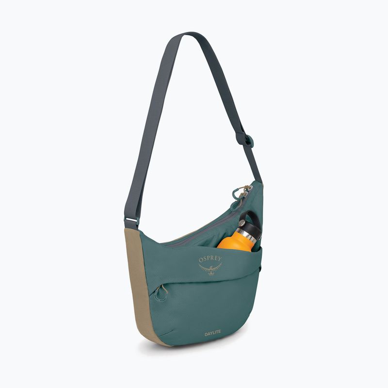 Osprey Daylite Crossbody Pouch 6 l Kaskade blau / latte braun 5