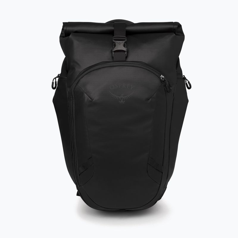 Städtischer Rucksack Osprey Transporter Roll Top 30 l Raven Black