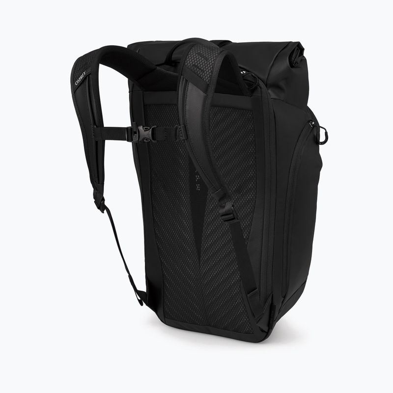 Städtischer Rucksack Osprey Transporter Roll Top 30 l Raven Black 3