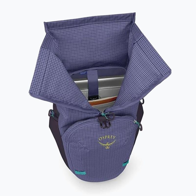 Osprey Transporter Roll Top 20 l Stadt Rucksack Euphorie lila 4