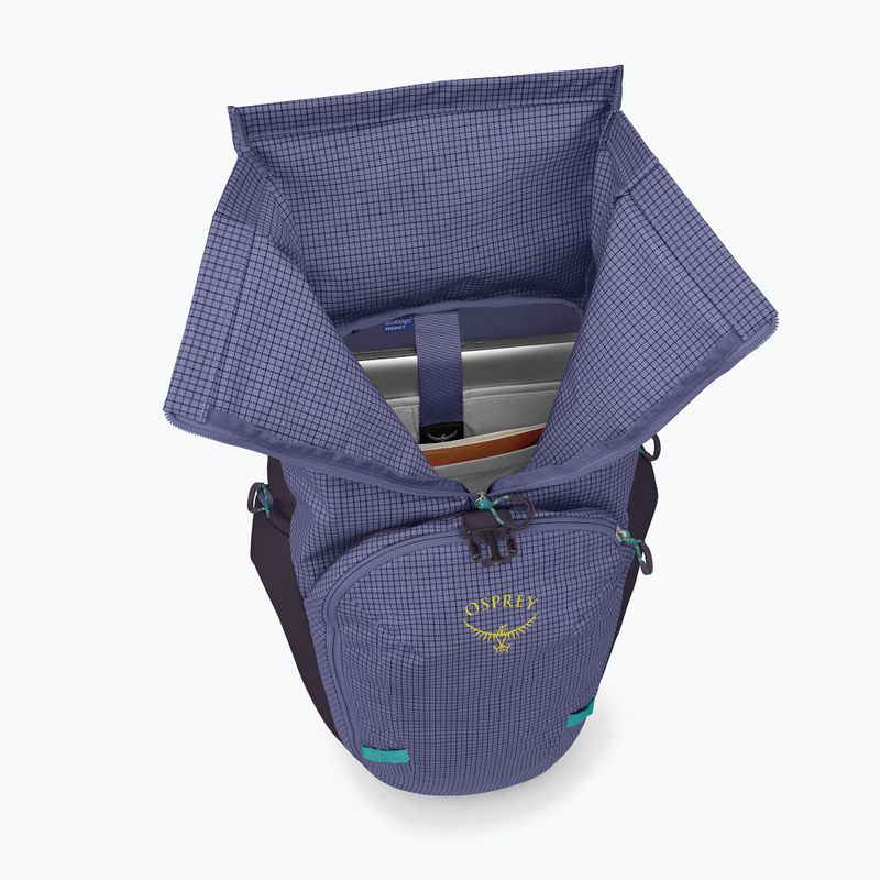 Städtischer Rucksack Osprey Transporter Roll Top 30 l Euphoria Purple 4