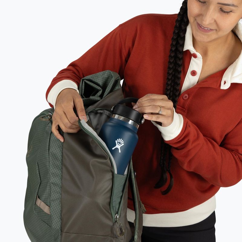 Osprey Transporter Roll Top 20 l Kiefer Blatt Stadt Rucksack 13