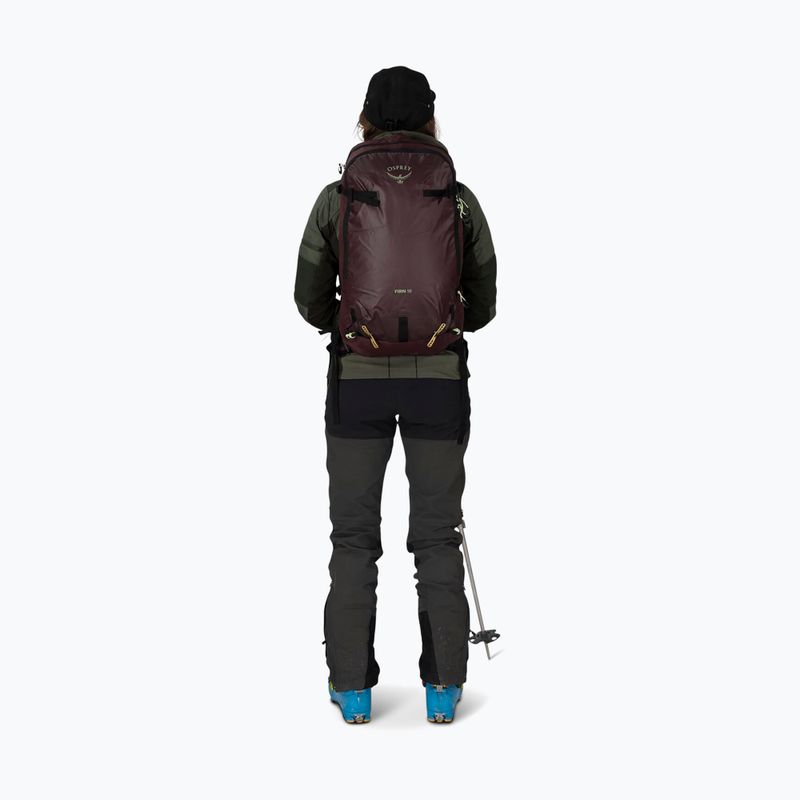 Osprey Firn 18 l Fallschirmspringer Rucksack Holunder lila/Pfefferminz grün 6