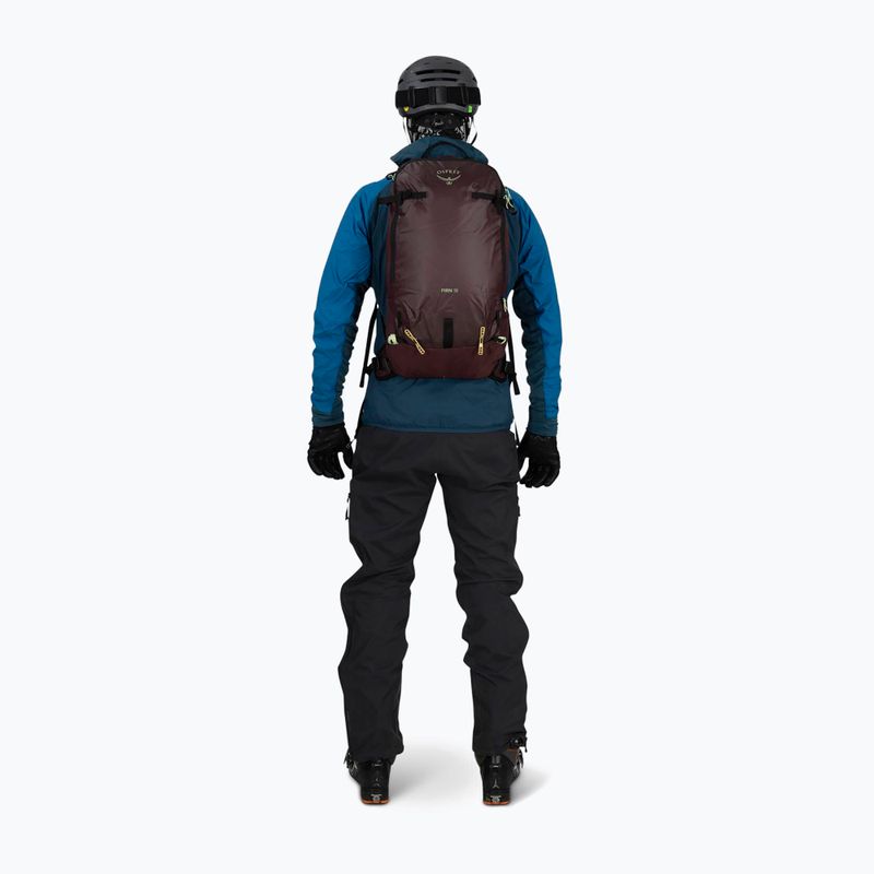 Osprey Firn 18 l Fallschirmspringer Rucksack Holunder lila/Pfefferminz grün 9