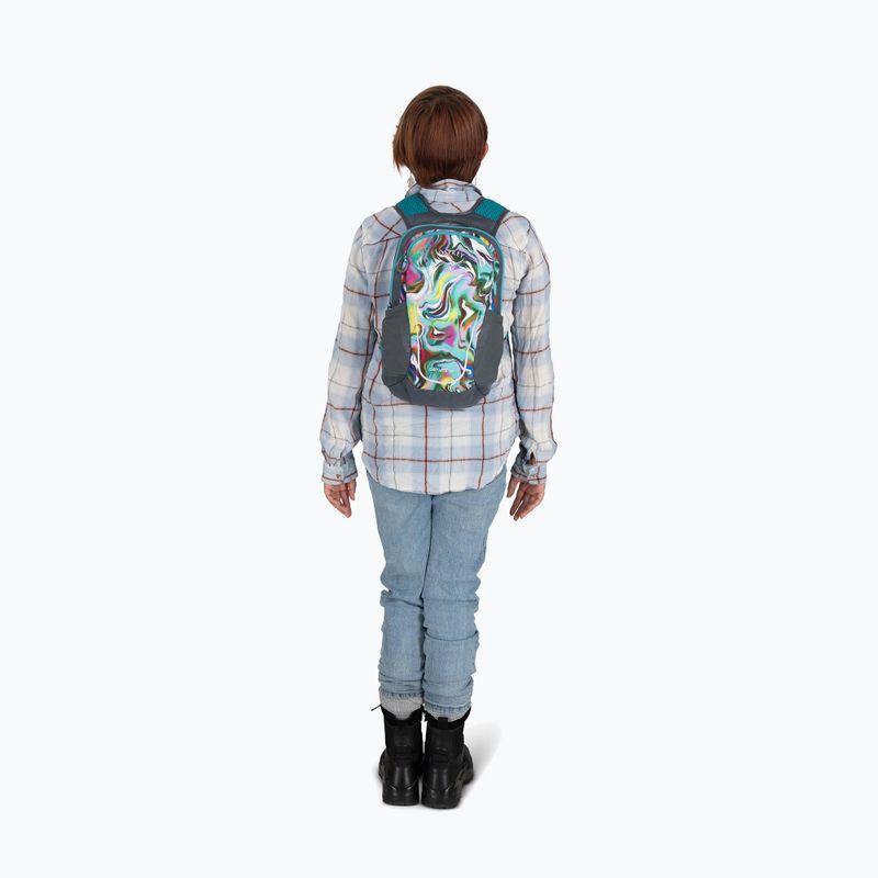 Urban Rucksack Kinder Osprey Daylite Jr Pack 10 l euphoria rainbow print tungsten 8