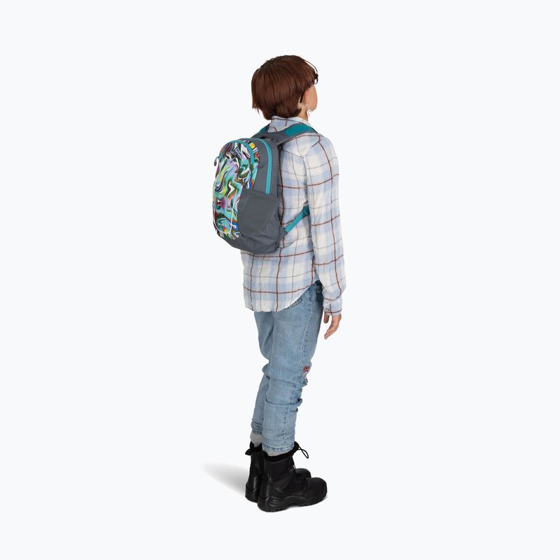 Urban Rucksack Kinder Osprey Daylite Jr Pack 10 l euphoria rainbow print tungsten 9
