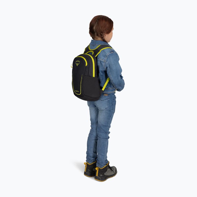 Urban Rucksack Kinder Osprey Daylite Jr Pack 10 l black/ lemongrass 9