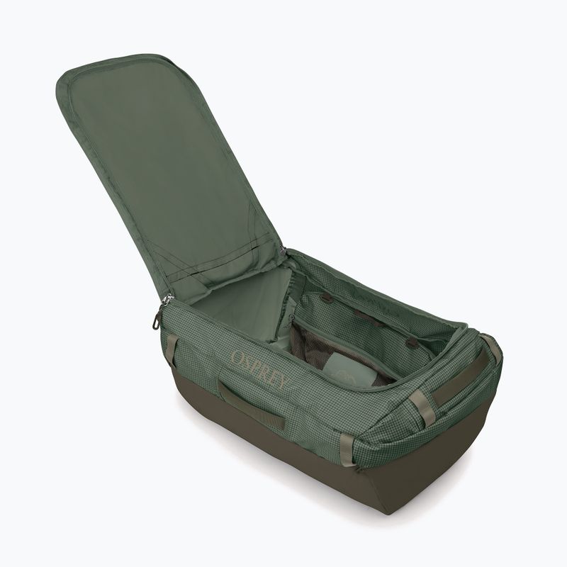 Reisetasche Osprey Transporter Duffel 95 l pine leaf/earl grey 4