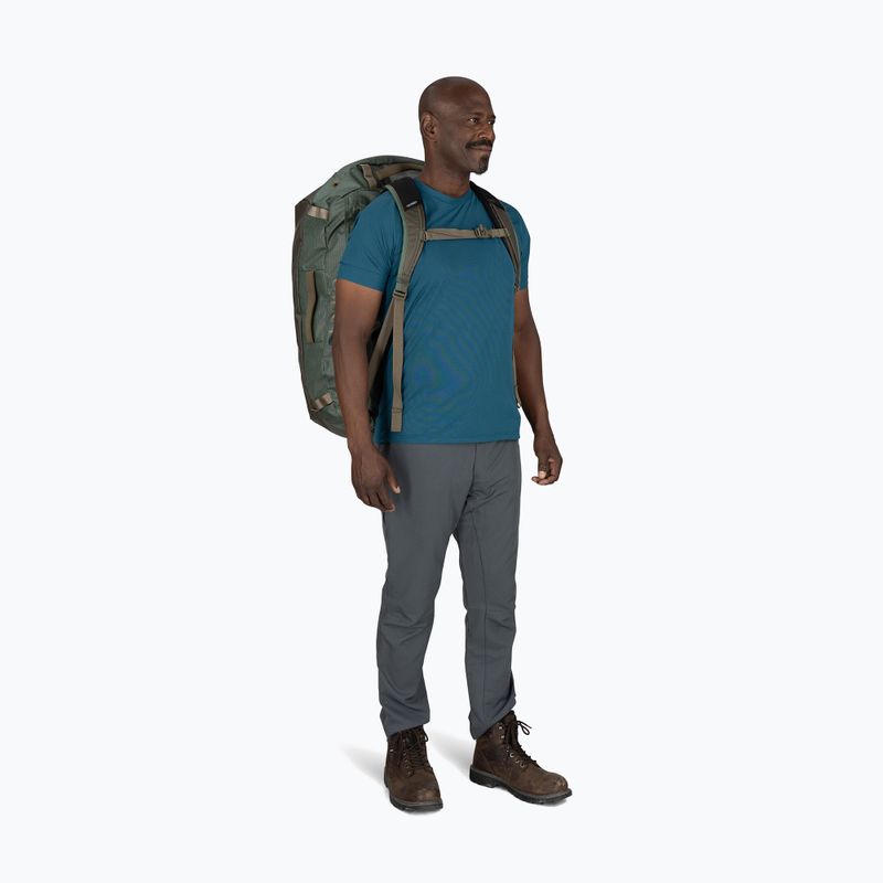 Reisetasche Osprey Transporter Duffel 95 l pine leaf/earl grey 6