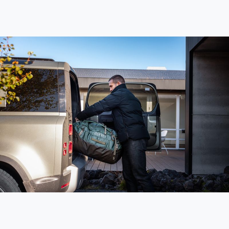 Reisetasche Osprey Transporter Duffel 95 l pine leaf/earl grey 8