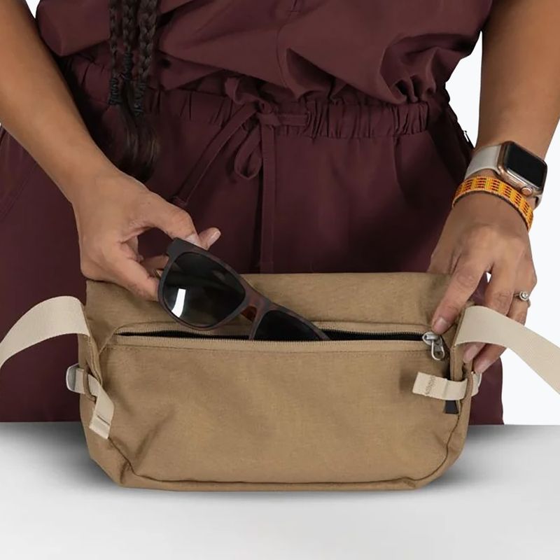 Osprey Arcane Hip 2 l latte braun Nierenbeutel 6
