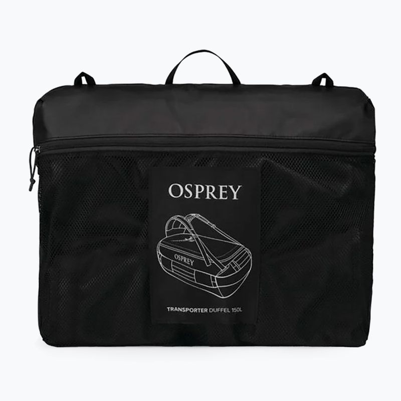 Osprey Transporter Duffel 150 l Rabe schwarz Reisetasche 5