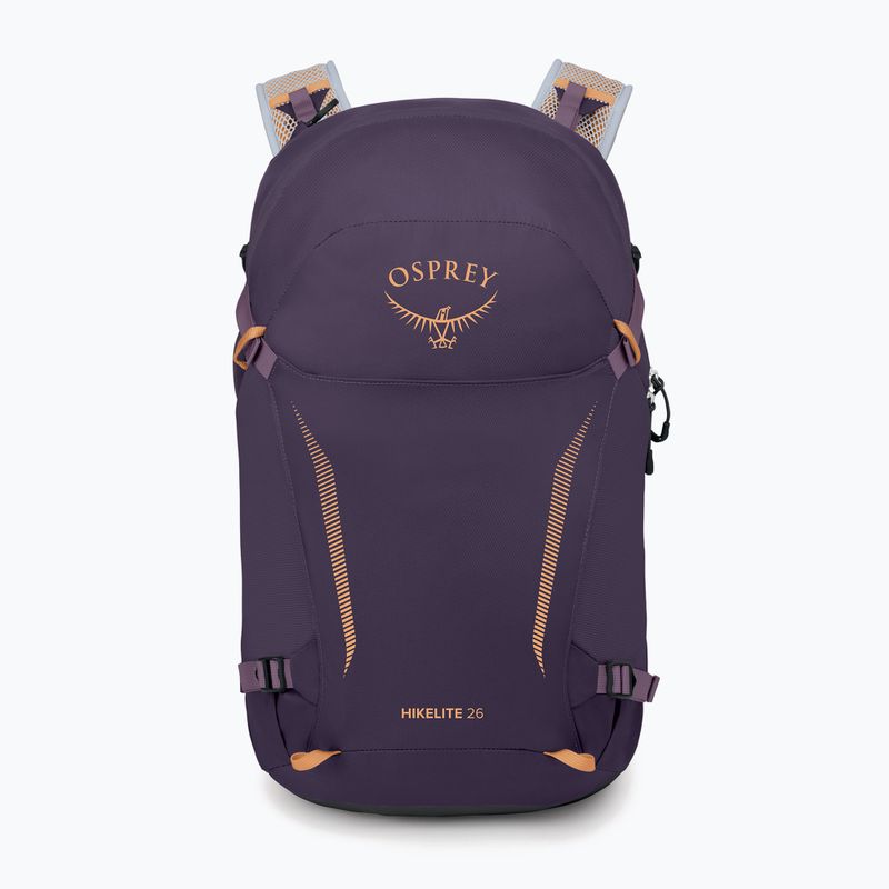 Wander Rucksack Osprey Hikelite 26 l purple ink/ purple dusk/ cheddar orange