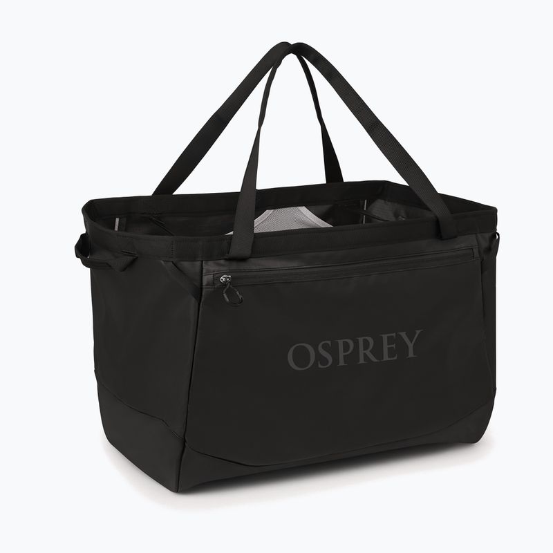 Reisetasche Osprey Transporter Gear Tote 60 l raven black/black 2