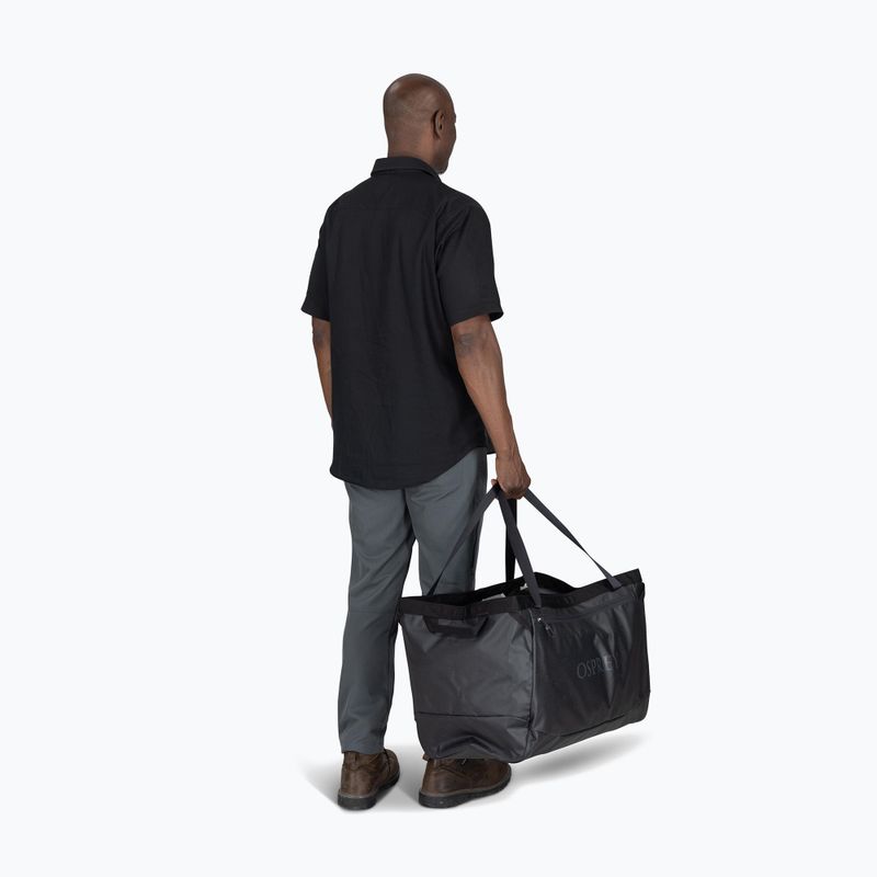 Reisetasche Osprey Transporter Gear Tote 60 l raven black/black 5