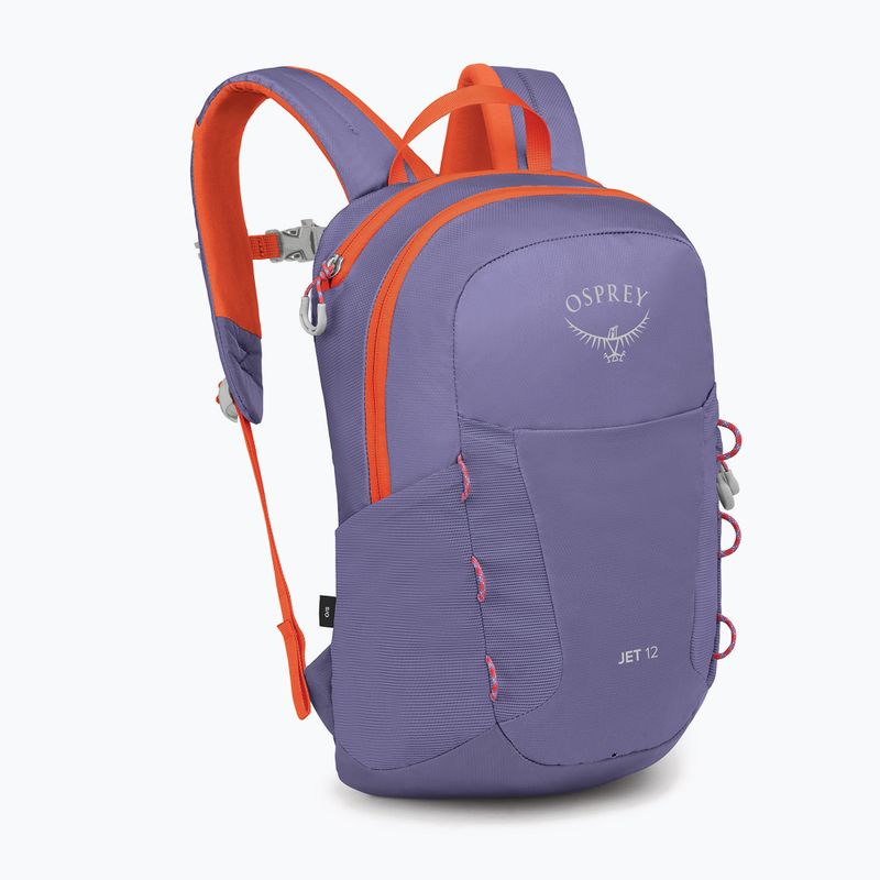 Osprey Jet 12 l euphoria lila / mars orange Kinder Wanderrucksack 2