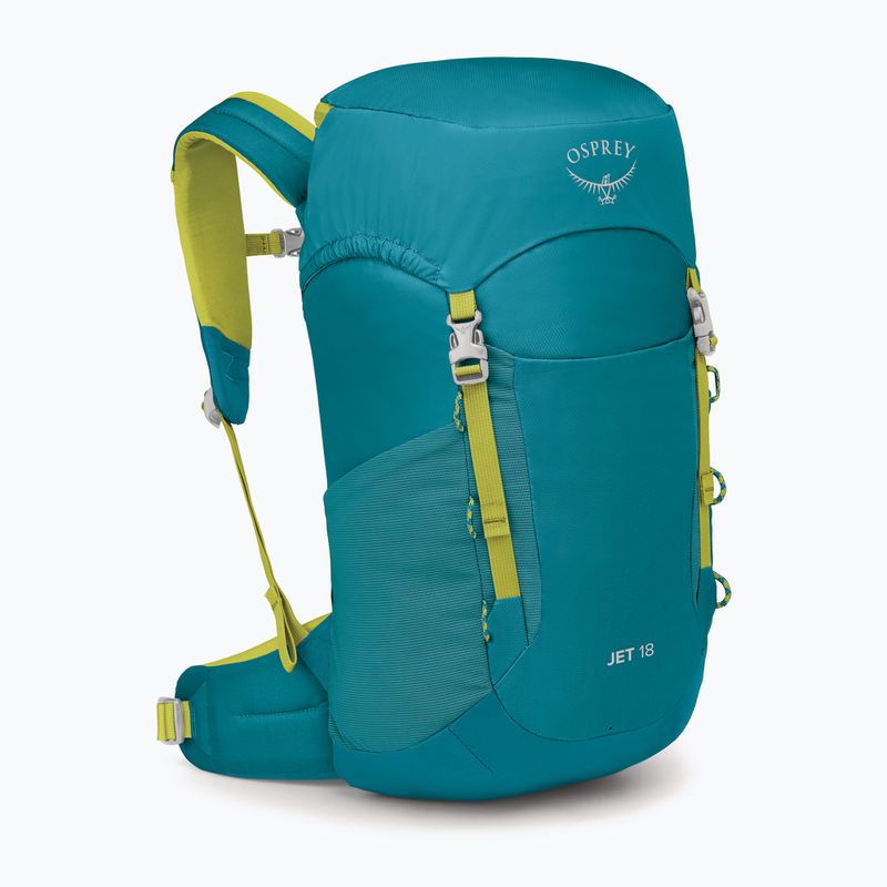 Kinder Wanderrucksack Osprey Jet 18 l blue spikemoss 2