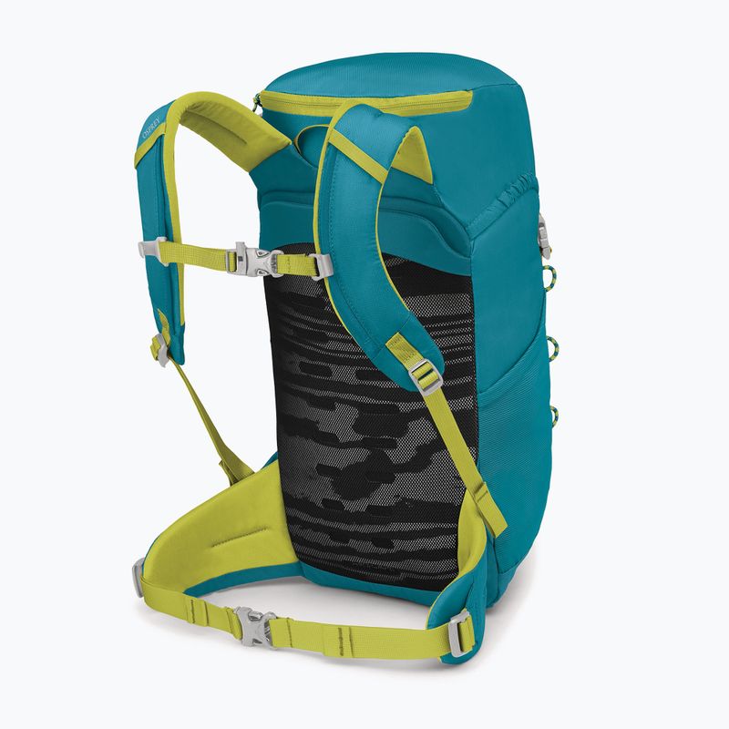 Kinder Wanderrucksack Osprey Jet 18 l blue spikemoss 3