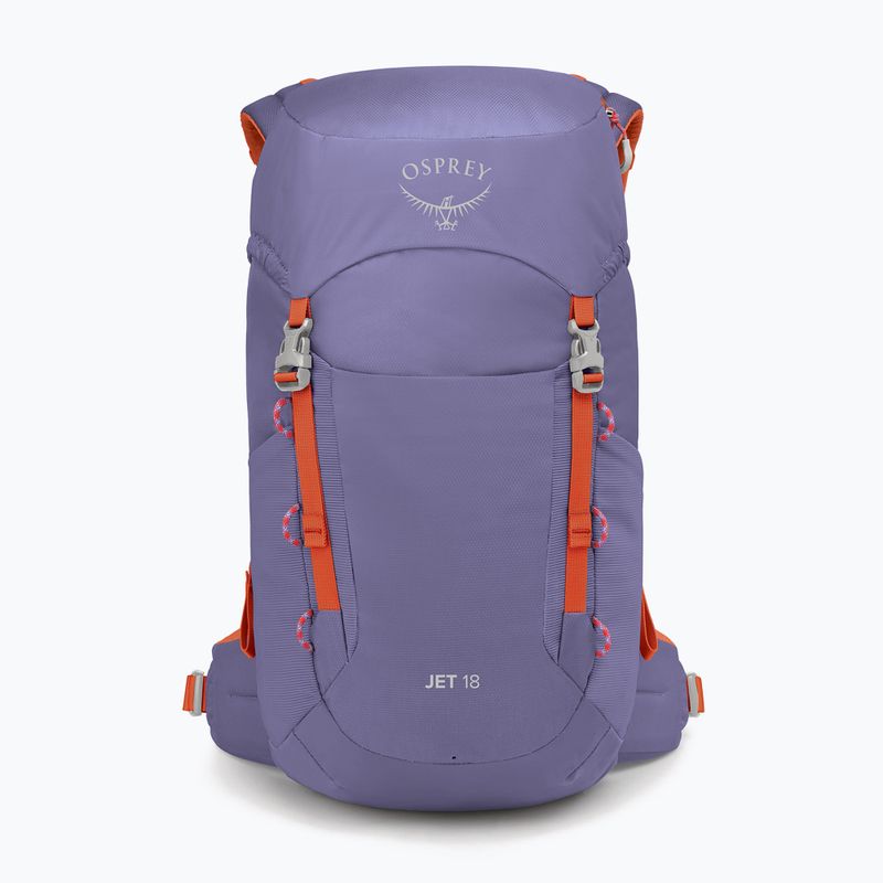 Wander Rucksack Kinder Osprey Jet 18 l euphoria purple/ mars orange