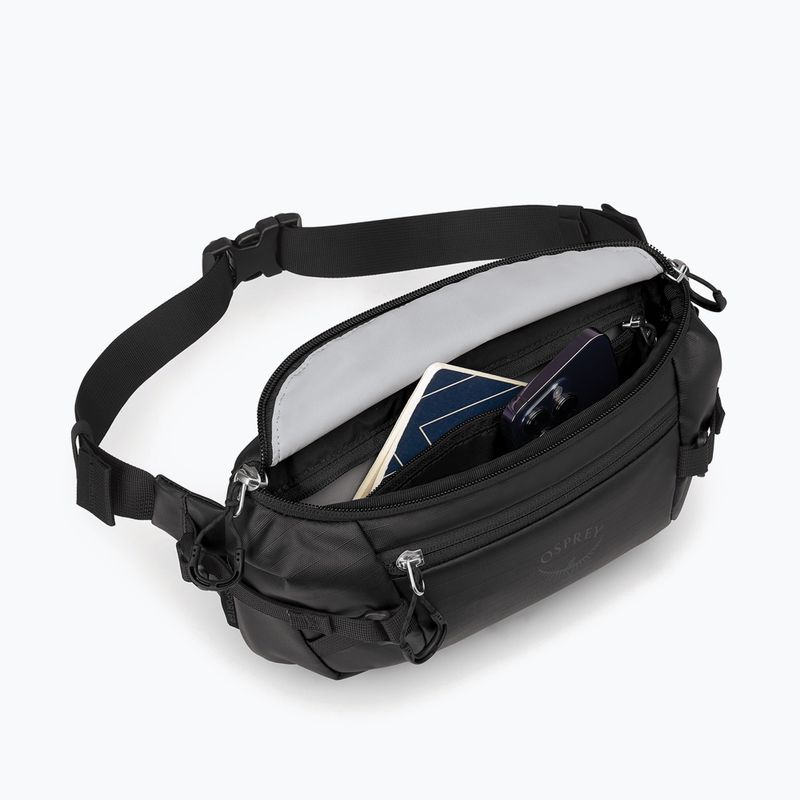 Osprey Transporter Waist Pack 3 l Rabe schwarz Nierentasche 4