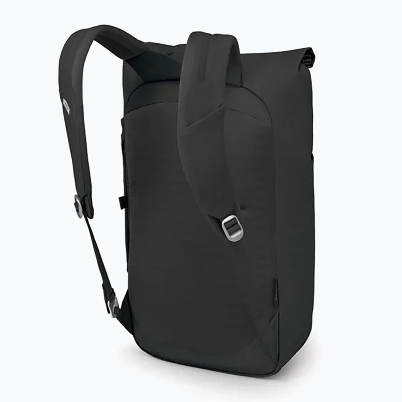 Osprey Arcane Roll Top 22 l schwarz Stadt Rucksack 2