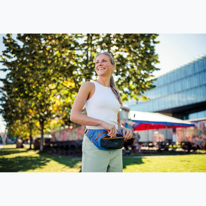 Bauchtasche Osprey Daylite Waist Earth 2 l dark charcoal/blue flame 13