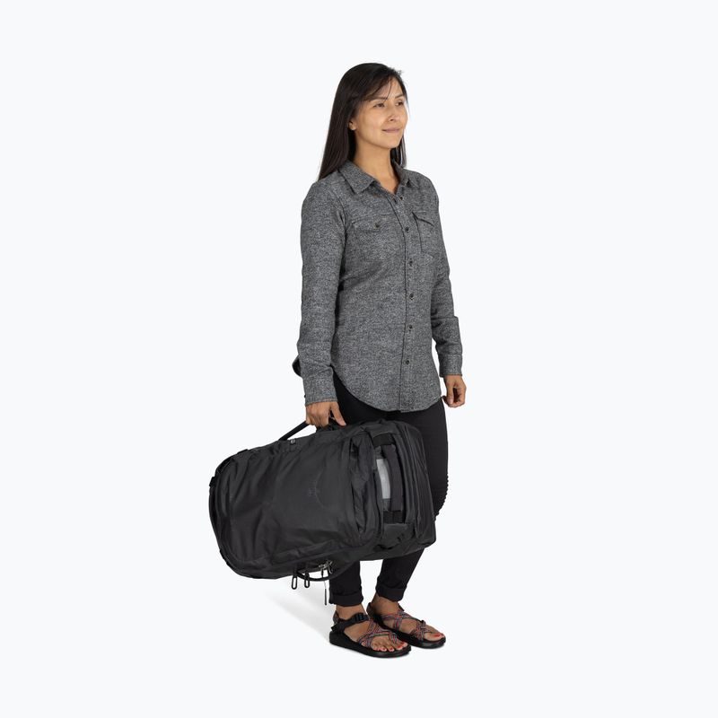 Osprey Transporter Squffel 70 l Rabe schwarz Reisetasche 5