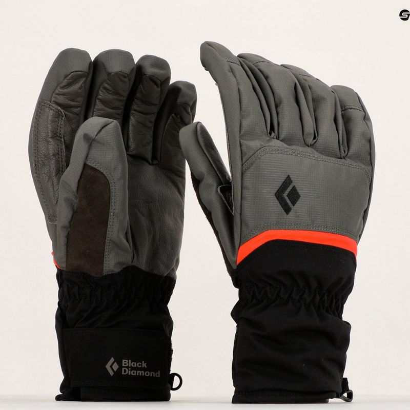 Black Diamond Mission Skihandschuh schwarz/grau BD8019162011LRG1 9